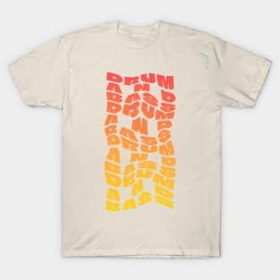 drum and bass themed design T-Shirt